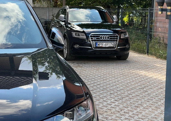 Audi SQ5 cena 84900 przebieg: 225000, rok produkcji 2014 z Marki małe 704